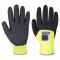 Portwest A146 Nitrile Sandy Arctic Winter Gloves - Yellow