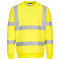 Portwest EC13 Eco Hi-Vis Sweatshirt - Yellow