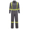 Portwest FR525 Bizflame 88/12 2" Xtra FR Coverall - Gray