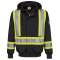 Portwest FR747 Bizflame Knit 4" X Back FR Hoodie Sweatshirt - Black