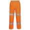 Portwest S165YER Hi-Vis Lightweight Packable Pants - Orange