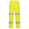 Portwest S165YER Hi-Vis Lightweight Packable Pants - Yellow