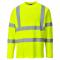 Portwest S278 Cotton Comfort Long Sleeve T-Shirt - Yellow