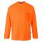 Portwest S579 Non ANSI Pocket Long Sleeve T-Shirt - Orange