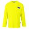 Portwest S579 Non ANSI Pocket Long Sleeve T-Shirt - Yellow