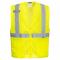 Portwest UC493 Economy Mesh Zipper Safety Vest - Yellow/Lime