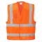 Portwest UC494 Hi-Vis Mesh Safety Vest - Orange