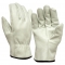 Pyramex GL2004 Grain Cowhide Leather Straight Thumb Driver Gloves