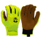 Pyramex GL202HT Leather Palm High Performance Impact Utility Gloves - TPR Impact