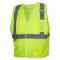 Pyramex RVHL2010 Type R Class 2 Mesh Safety Vest - Yellow/Lime