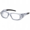 Pyramex SG9810R Emerge Plus Safety Glasses - Translucent Gray Frame - Clear Full Reader Lens
