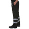 Reflective Apparel 700STBK ANSI Class E Waterproof Safety Pants - Black