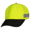 Reflective Apparel 813STLB High Visibility Safety Cap - Lime/Black