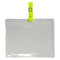 Reflective Apparel 901NTLM Non-ANSI Clear ID Pouch - Lime