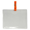 Reflective Apparel 901NTOR Non-ANSI Clear ID Pouch - Orange