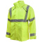 Neese 217AJ Flex Arc Type R Class 3 FR Rain Jacket - Yellow/Lime