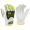 Radians RWG47 Cut Level A7 Buffalo Leather Driver Gloves - TPR Protection