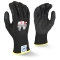 Radians RWGD108 Axis D2 Cut Level A4 Work Gloves - Double Dipped Nitrile Palm