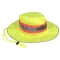 Radians SHG-B Hi-Viz Safari Hat - Yellow/Lime
