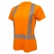 Radians ST11W Type R Class 2 Women's Short Sleeve Safety Shirt - Orange