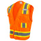 Radians SV6-2ZOM Type R Class 2 Two-Tone Surveyor Safety Vest - Orange