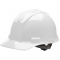 Bullard S51WHR Standard Hard Hat - Ratchet Suspension - White