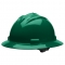 Bullard S71FGR Standard Full Brim Hard Hat - Ratchet Suspension - Forest Green