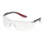 Elvex SG-14C Xenon Safety Glasses - Black Temples - Clear Lens