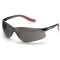 Elvex SG-14G-AF Xenon Safety Glasses - Black Temples - Grey Anti-Fog Lens