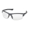 Elvex SG-350C-GREY Sonoma Safety Glasses - Gunmetal Gray Frame - Clear Lens