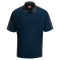 Red Kap SK54 Men's Short Sleeve Performance Knit Two-Tone Polo - Navy/Charcoal