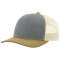 SM-112-HG-Bi-AbGd Heather Grey/Birch/Amber Gold