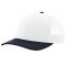 Richardson 112 Snapback Trucker Cap - White/White/Navy