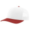 SM-112-Wht-Wht-Rd White/White/Red