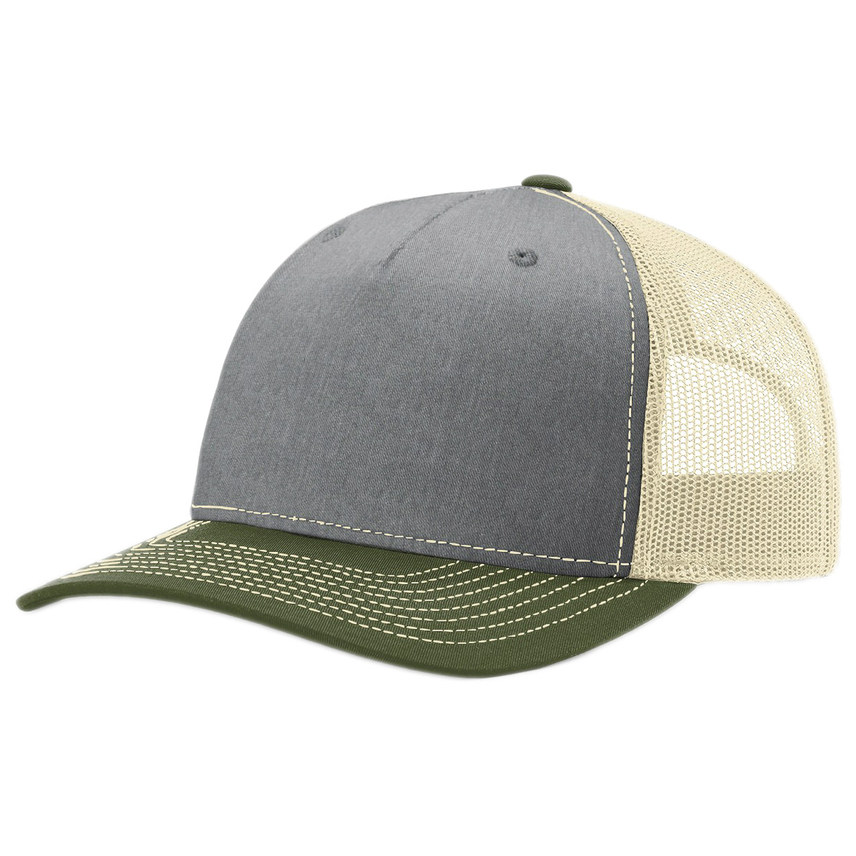 SM-112FP-HG-Bi-AmOv Heather Grey/Birch/Army Olive