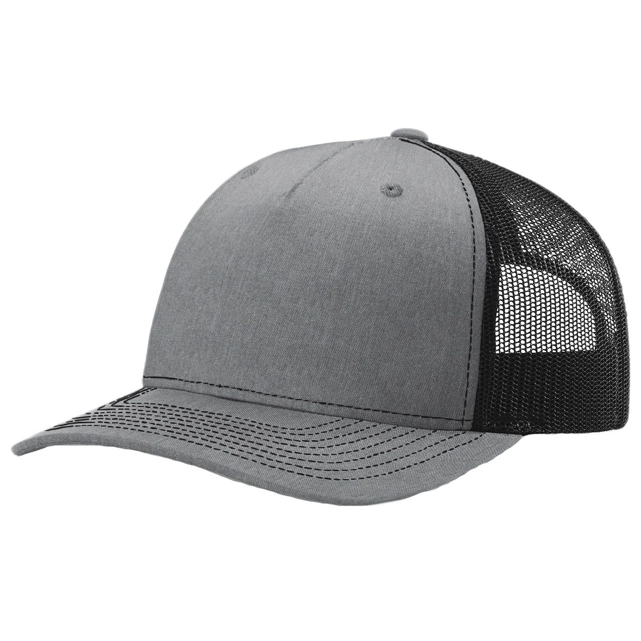 SM-112FP-Heather-Grey-Black Heather Grey/Black