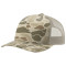 Richardson 112PFP Five Panel Printed Trucker Cap - Harvest Duck Camo/Light Tan