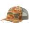Richardson 112PFP Five Panel Printed Trucker Cap - Sienna Duck Camo/Loden