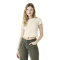 Bella + Canvas BC1010 Women's Micro Rib Baby Tee - Solid Natural Blend