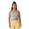 Bella + Canvas BC1012 Women's Micro Rib Spaghetti Strap Tank - Athletic Heather