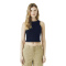 Bella + Canvas BC1019 Women's Micro Rib Racer Tank - Solid Navy Blend