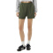 Bella + Canvas BC3787 Women's Cutoff Sweatshorts - Military Green