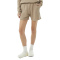Bella + Canvas BC3787 Women's Cutoff Sweatshorts - Tan