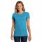 District DM104L Women's Perfect Weight Tee - Bright Turquoise