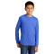 District DT132Y Youth Perfect Tri Long Sleeve Tee - Royal Frost