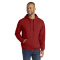 Jerzees IC49M Ultimate Unisex CVC Ring Spun Hooded Sweatshirt - True Red