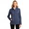 Port Authority L339 Ladies Stream Soft Shell Jacket - Dress Blue Navy Heather