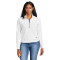 New Era LNEA541 Ladies STS 1/2-Zip - Fan White