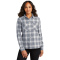 SM-LW669-G-CrOpnPld Grey/Cream Open Plaid