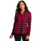 SM-LW669-R-BkBfflCk Red/Black Buffalo Check